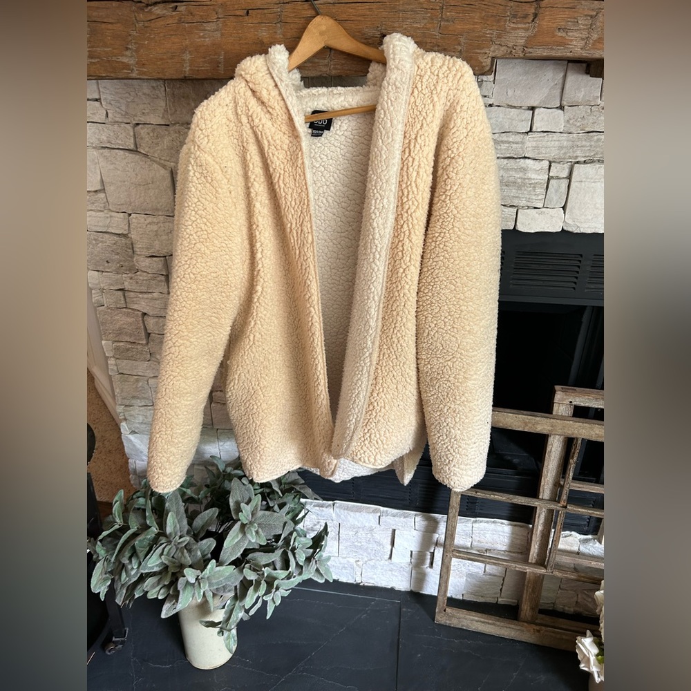 Urban outfitters BDG Carmella reversible hooded teddy jacket